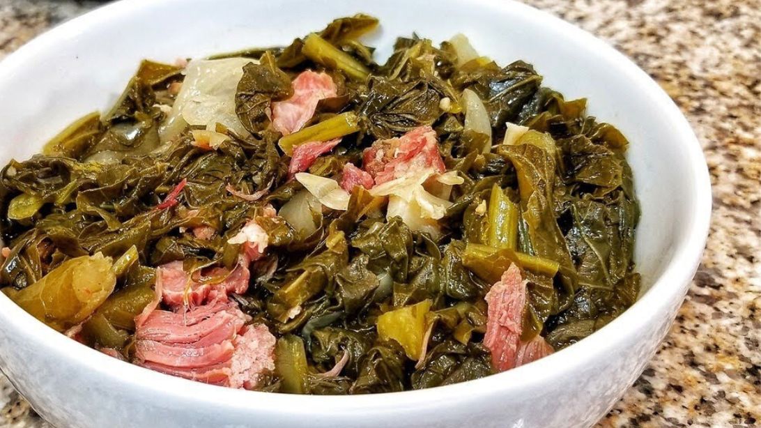 Johnson's Southern Cornbread and Collard Greens