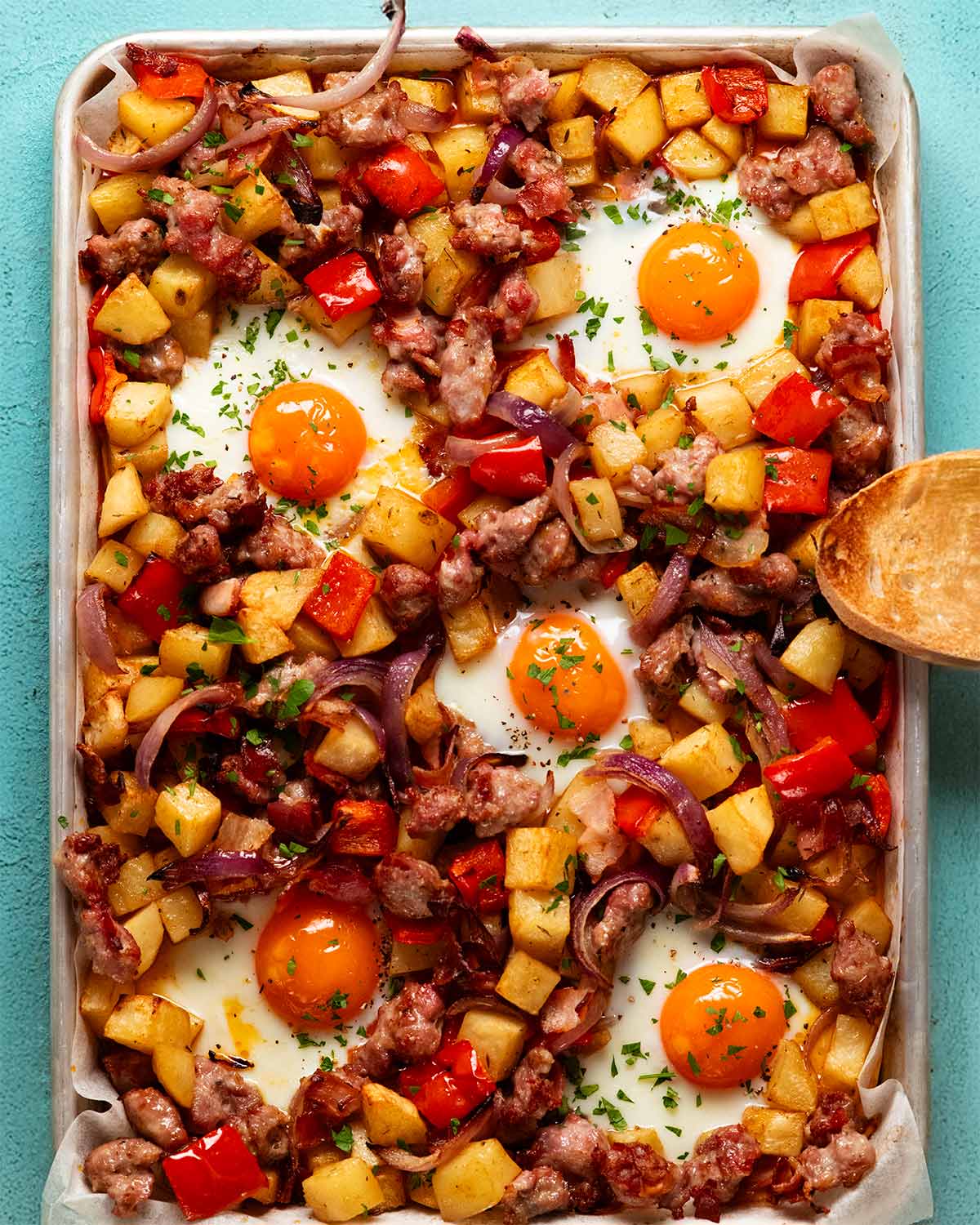 Sautéed Potato Hash with Herb Butter