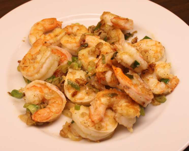 Sautéed Shrimp with Coconut Milk and Ginger
