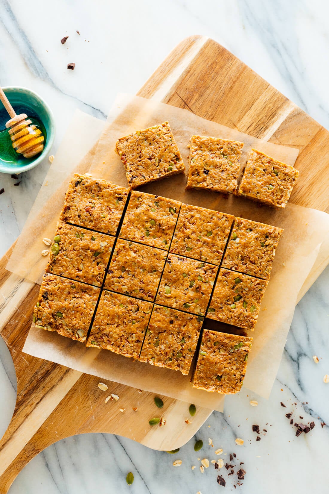 Homemade No-Bake Protein Granola Bars