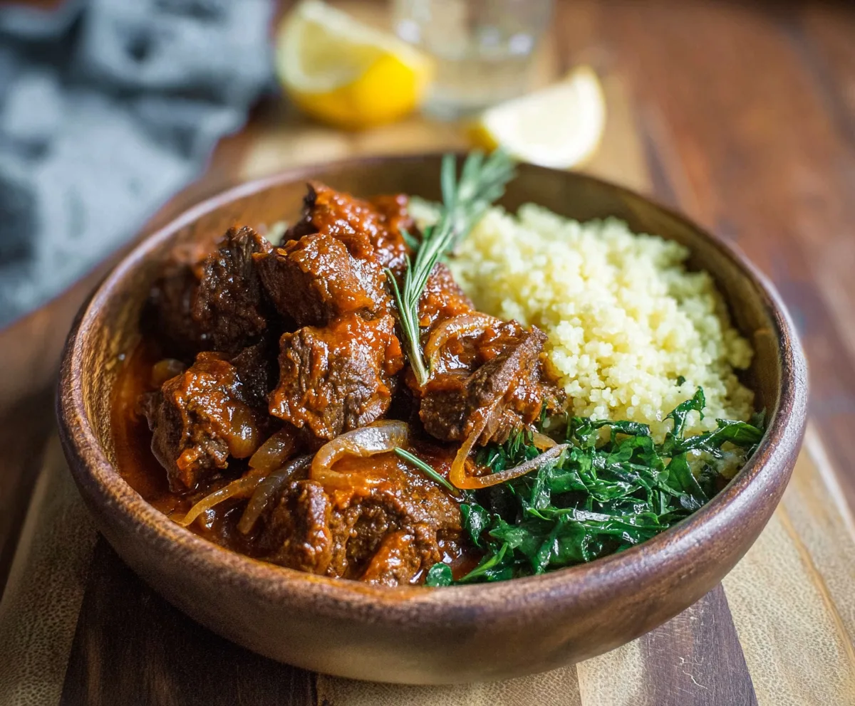 Slow-Simmered Zigni Berbere Beef Stew