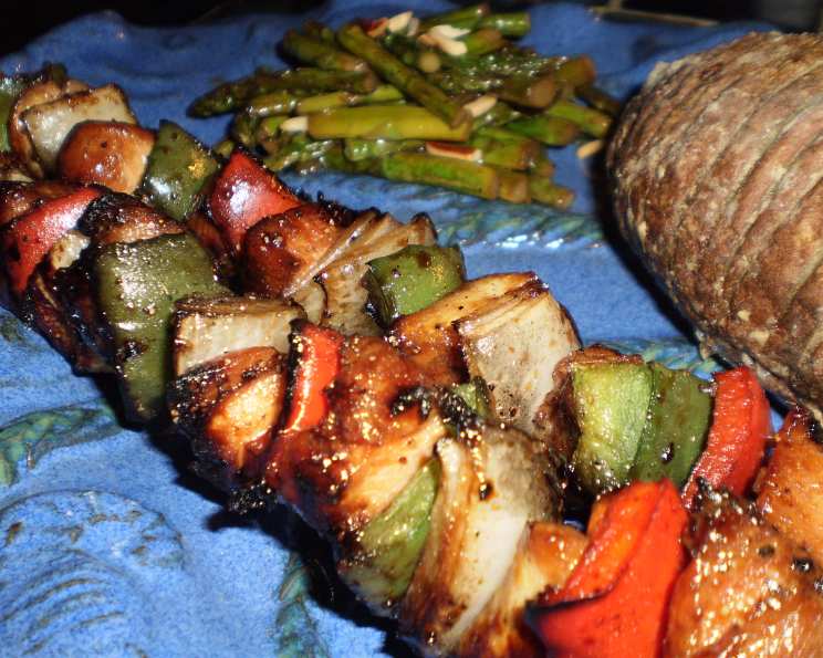 Honey-Glazed Ethiopian Spiced Chicken Skewers