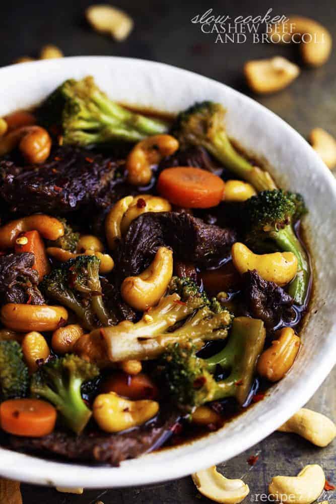 Beef Stir-Fry with Broccoli and Cashews in Coconut Aminos