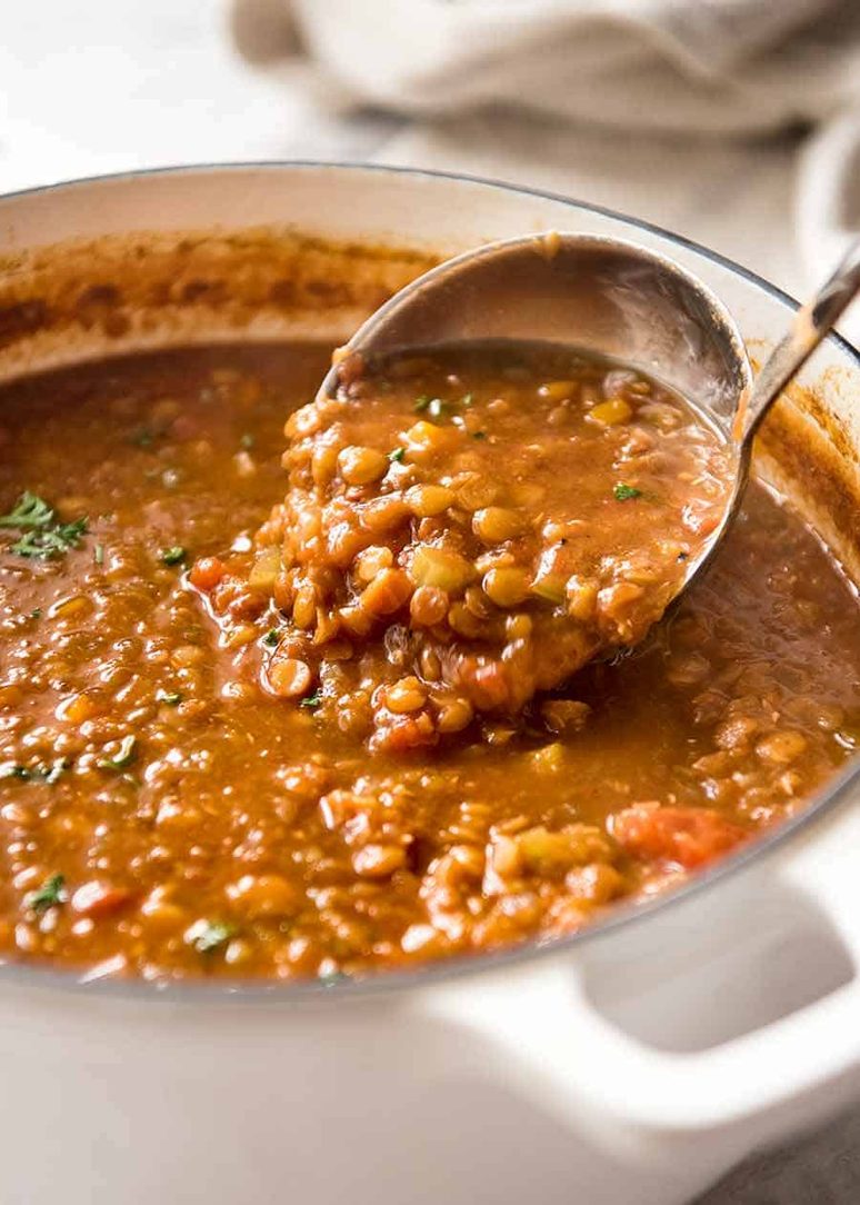 Diablo Spiced Lentil Soup