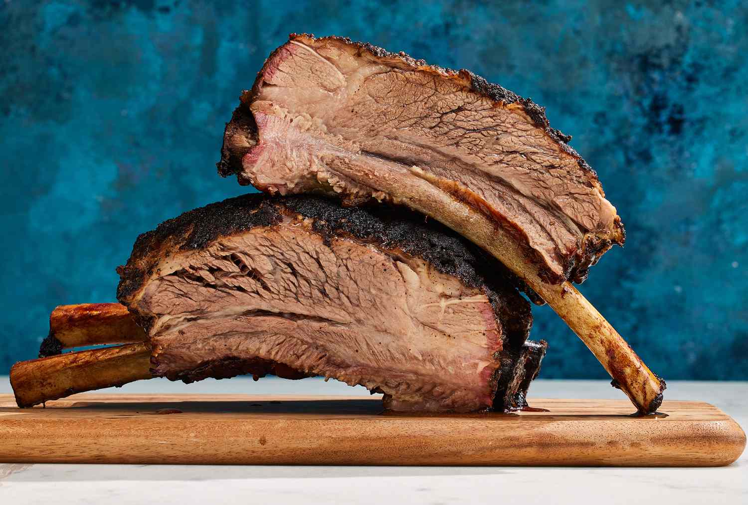 Slow-Smoked Wagyu Ribeye with Smoky Mesquite Rub
