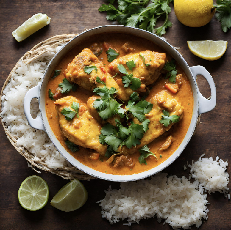 Coastal Swahili Coconut Fish Curry