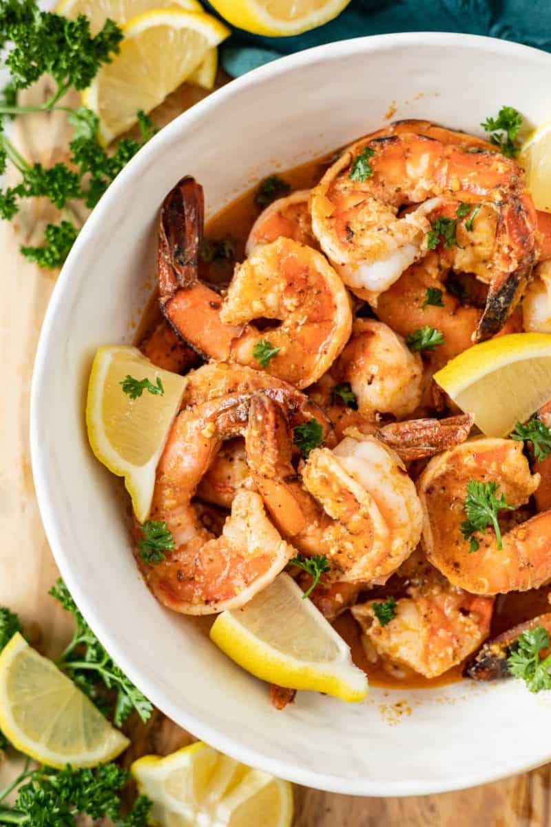 Pan-Seared Shrimp with Virginia Beach Old Bay Butter Sauce