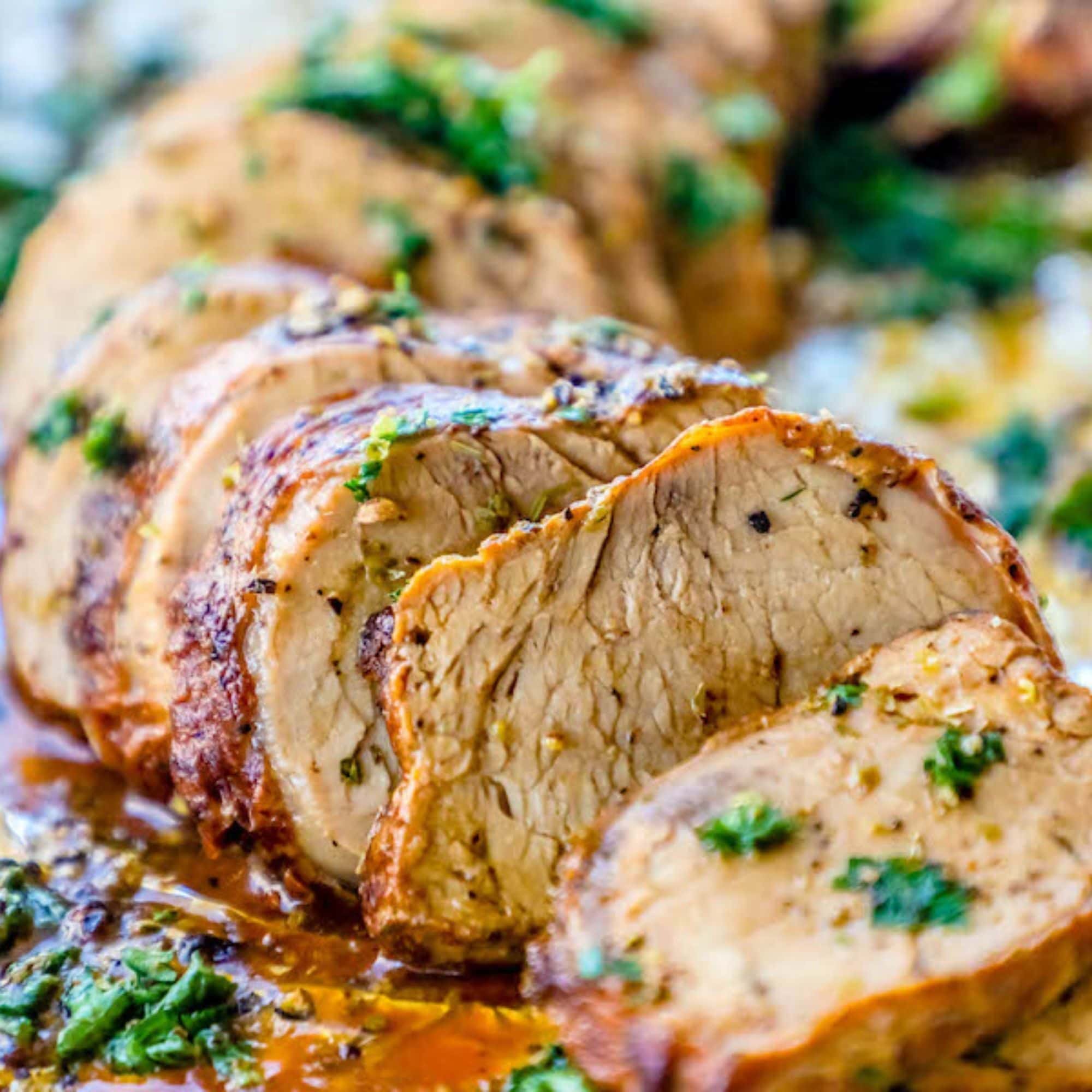 Oven-Roasted Pork Tenderloin with Garlic-Rosemary Rub