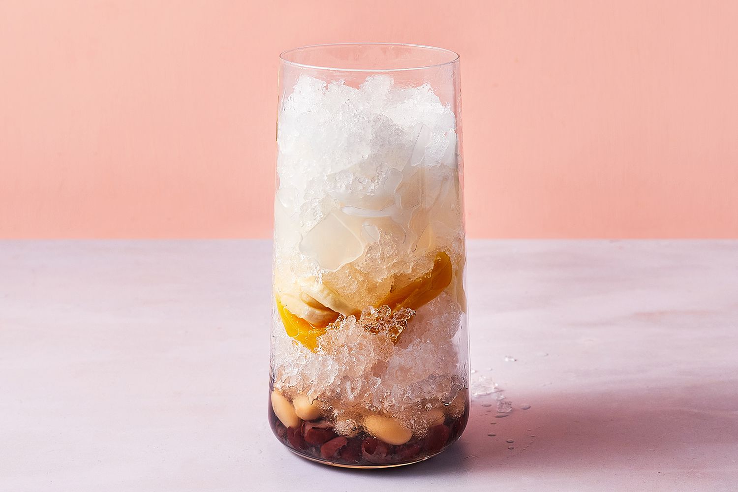 Cold Halo-Halo with Jackfruit, Sweet Beans, and Crushed Ice