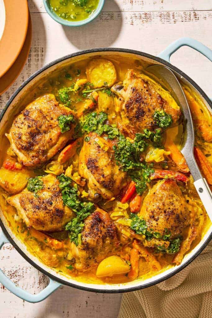 Half-Lime Grilled Chicken with Cilantro Sauce