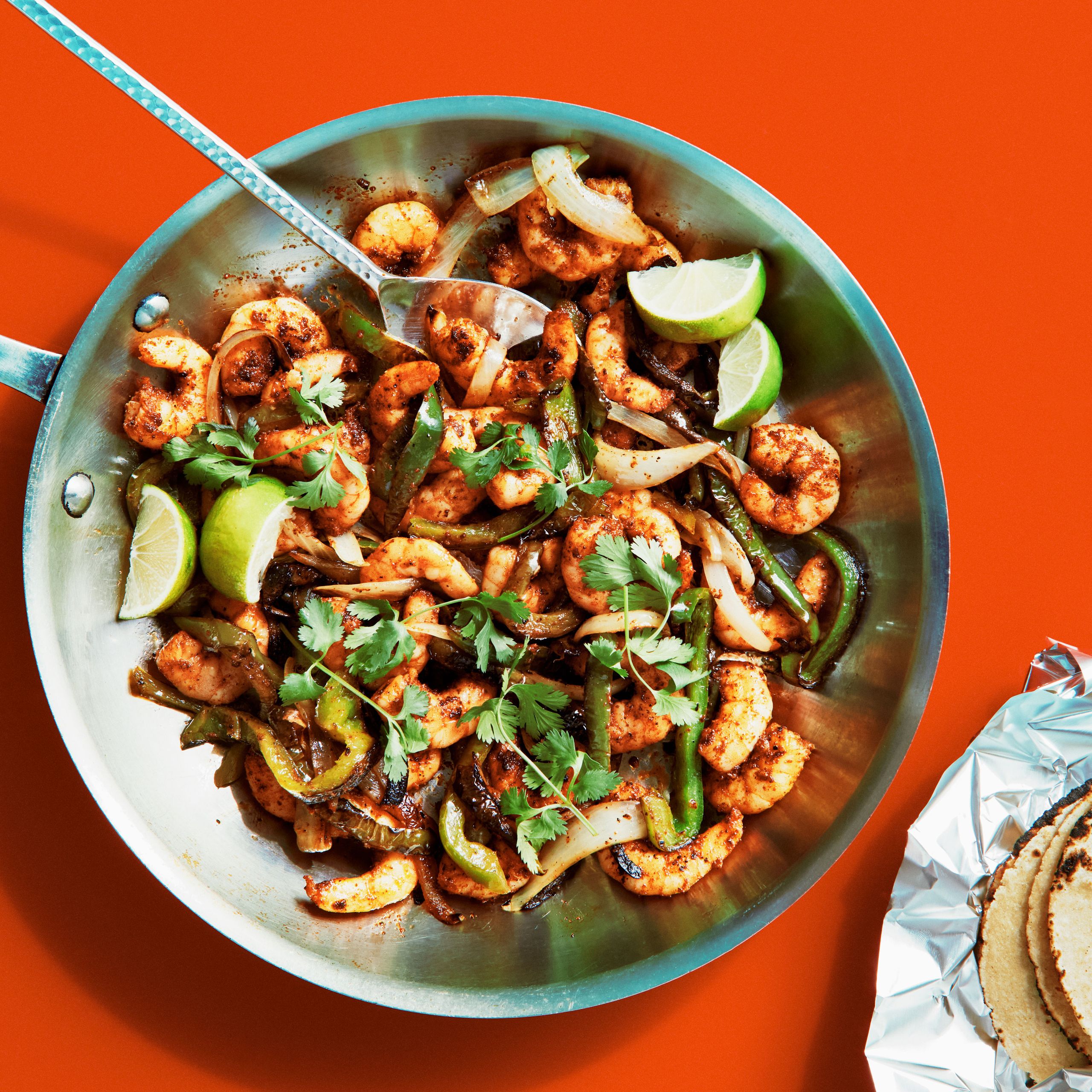 Zesty Cilantro-Lime Shrimp Stir-Fry with Bell Peppers