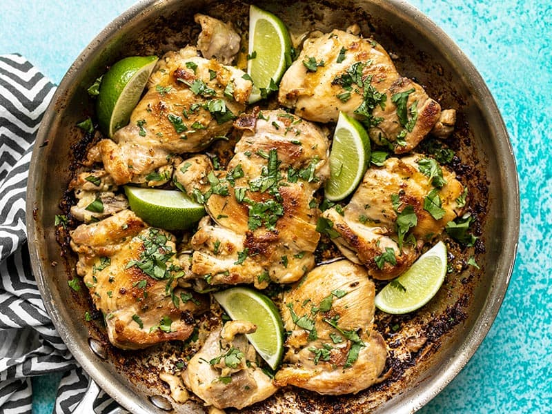 Sautéed Chicken with Toasted Cumin and Fresh Cilantro