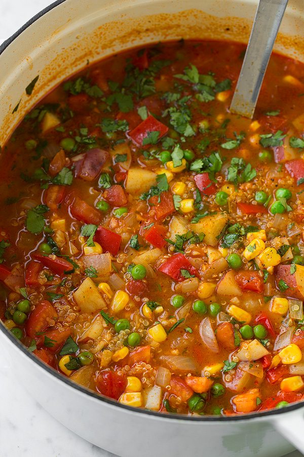 Survivalist Vegetable and Quinoa Stew