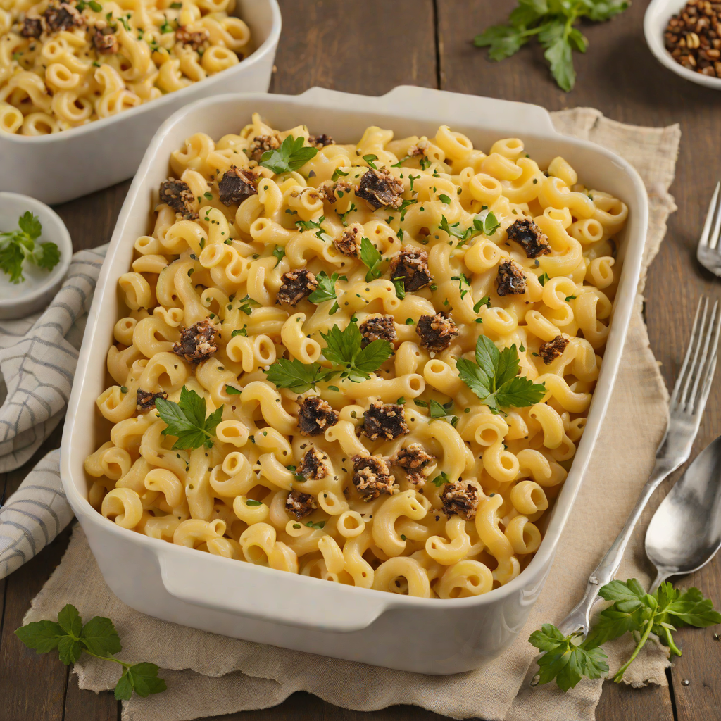 Creamy Truffle Macaroni and Cheese