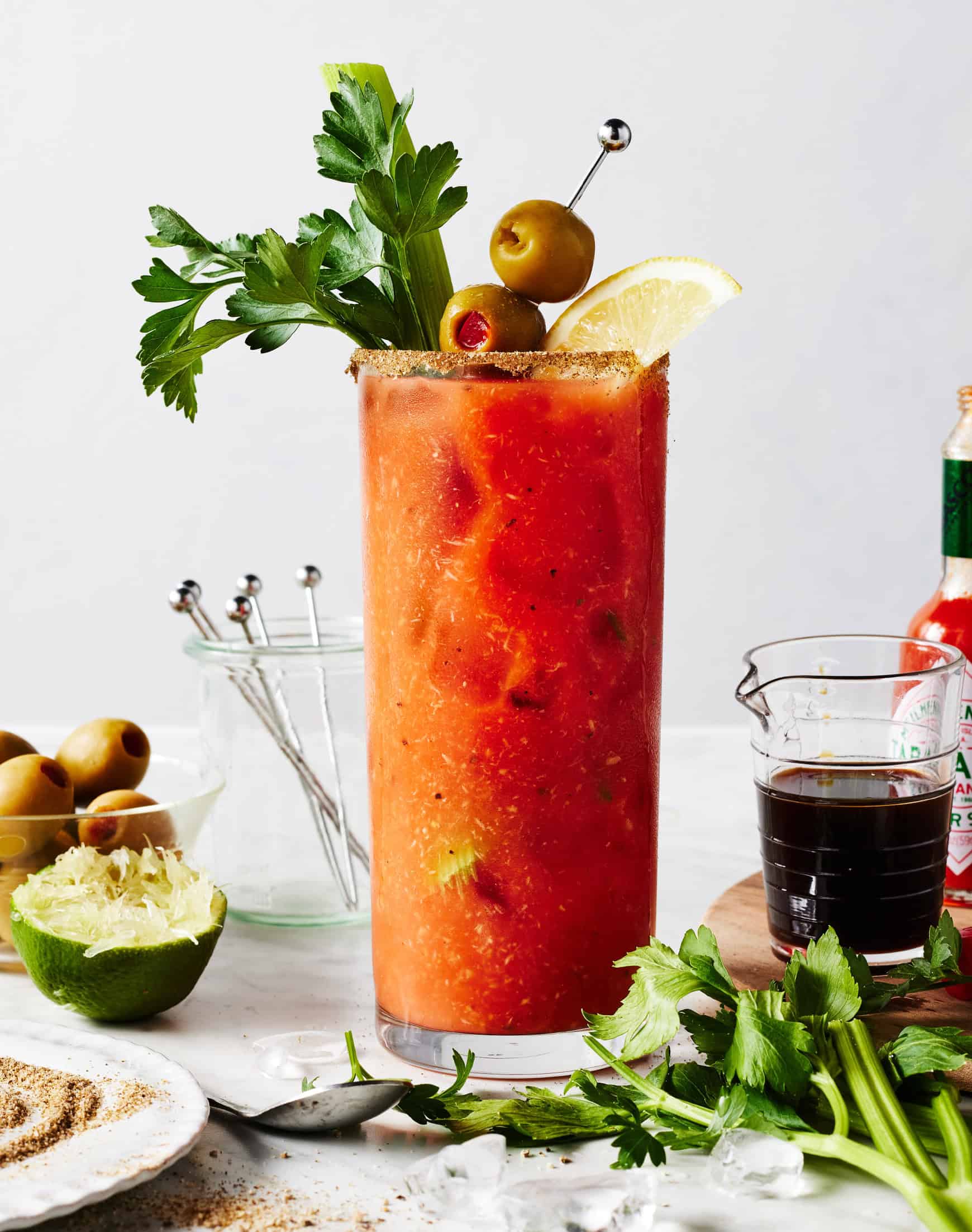 Classic Bloody Mary with Spicy Horseradish Kick