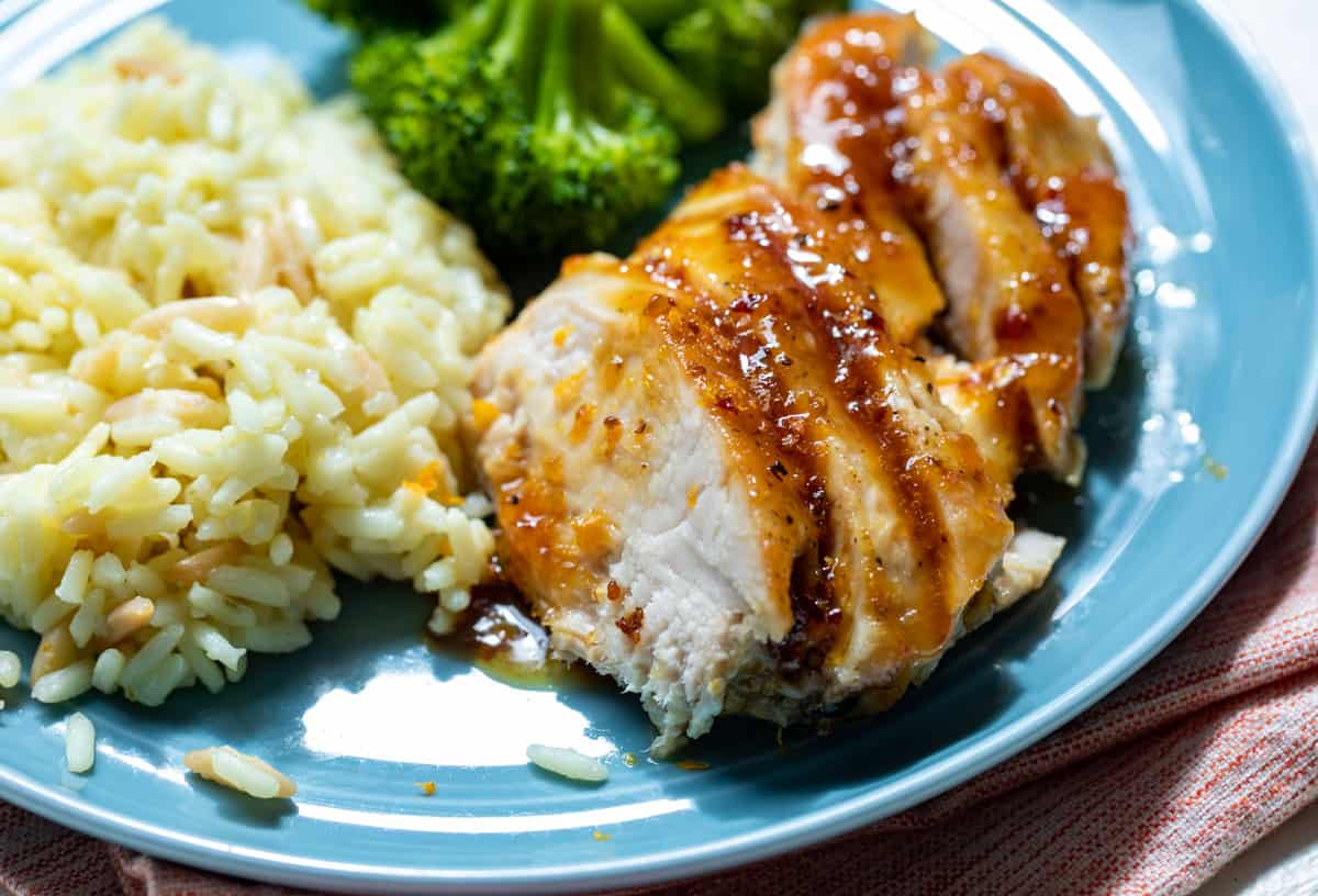 Pan-Seared Chicken with Wicked Orange Glaze