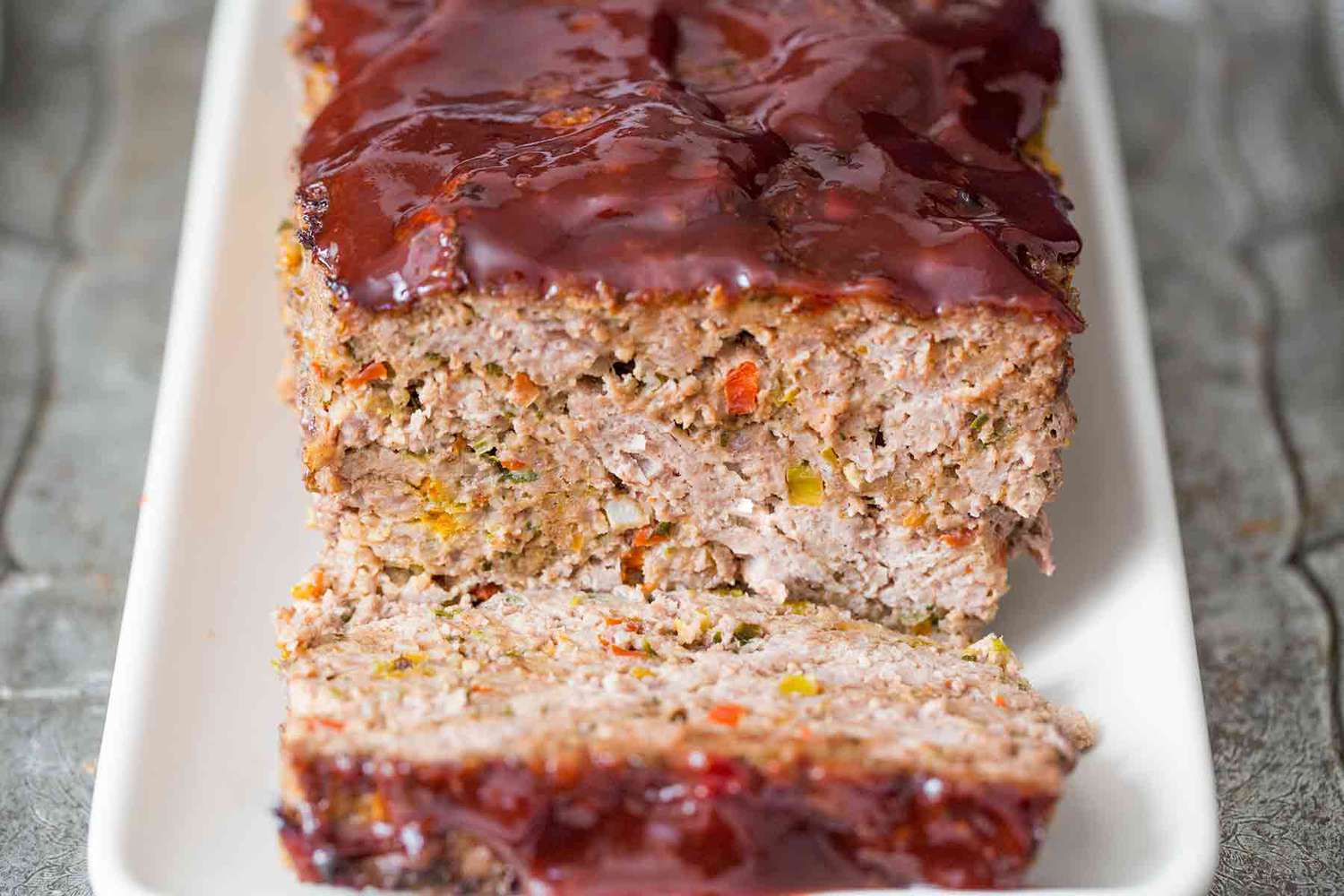 Spiced Lamb Meatloaf with Tomato-Onion Chutney