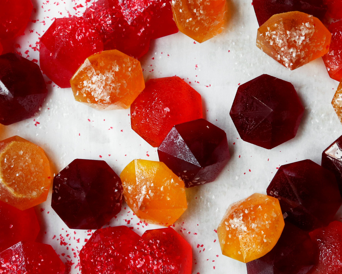 Auction Treasure Fruit Skewers with Gummy Gems