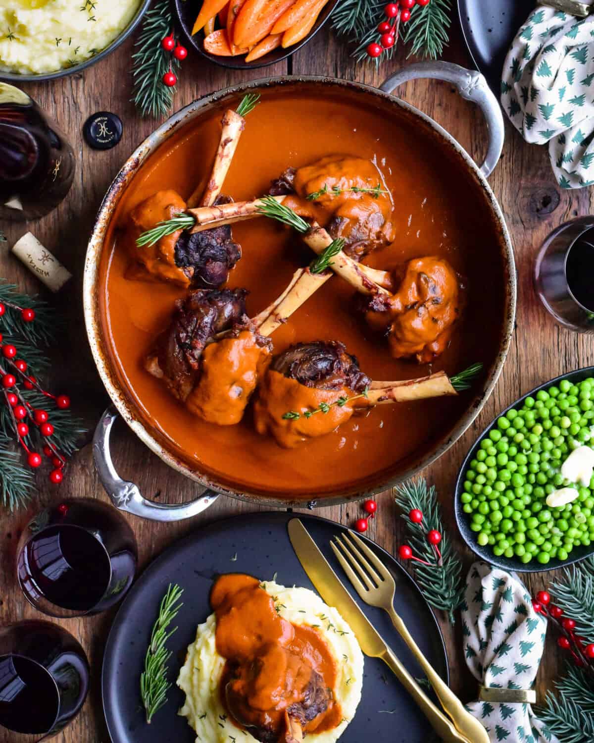 Slow-Simmered Lamb with Tomatoes, Cinnamon, and Bay Leaves