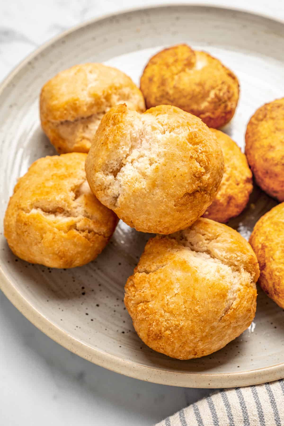 Jamaican Fried Dumplings with Spiced Honey Butter