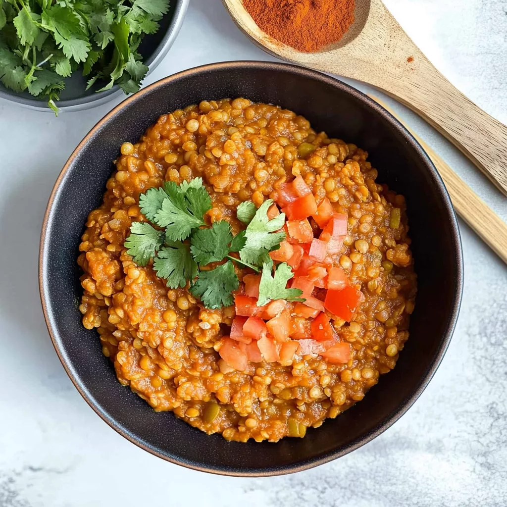 Slow-Simmered Ethiopian Lentil Stew (Misir Wat)