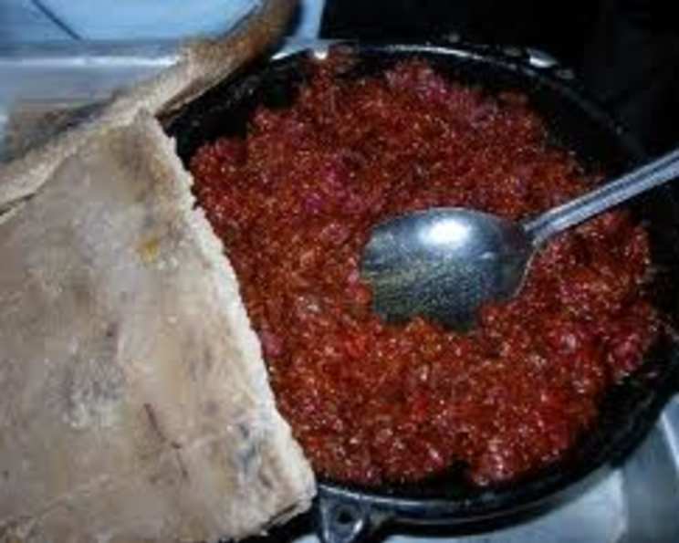 Pan-Seared Kitfo Beef with Garlic and Ethiopian Spices