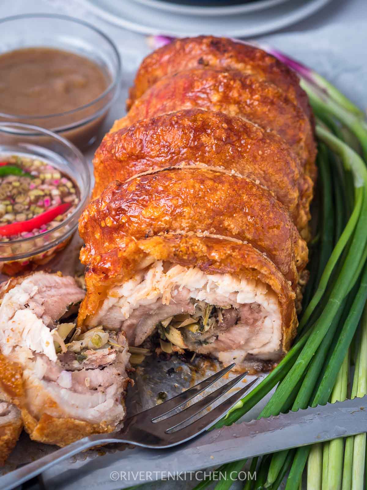 Cebu-Style Lechon Belly with Lemongrass and Basil