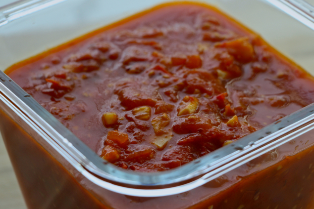 Tunisian Pepper and Tomato Makbuba Sauce