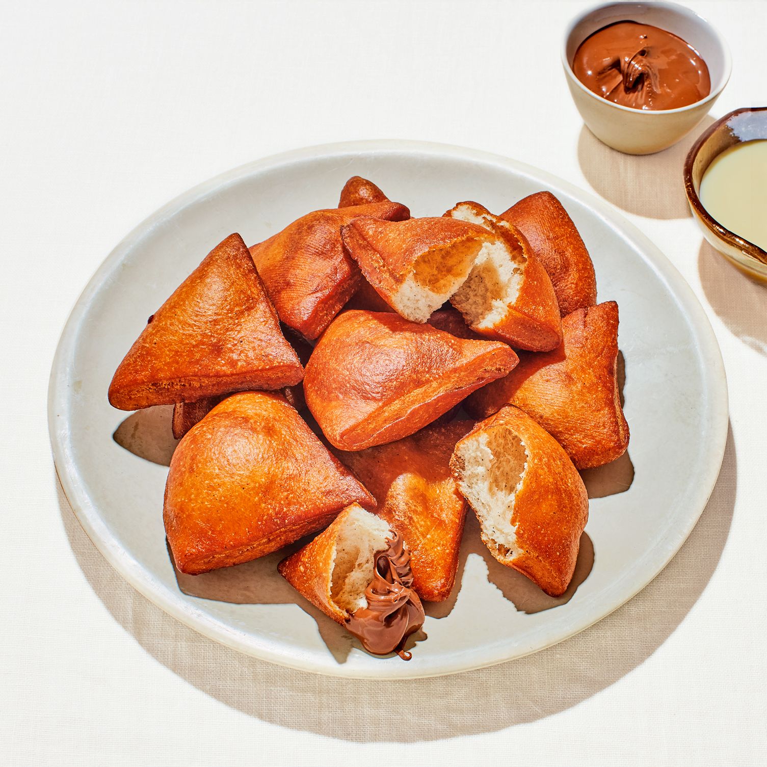 Mandazi Kenyan Coconut Doughnuts with Cardamom
