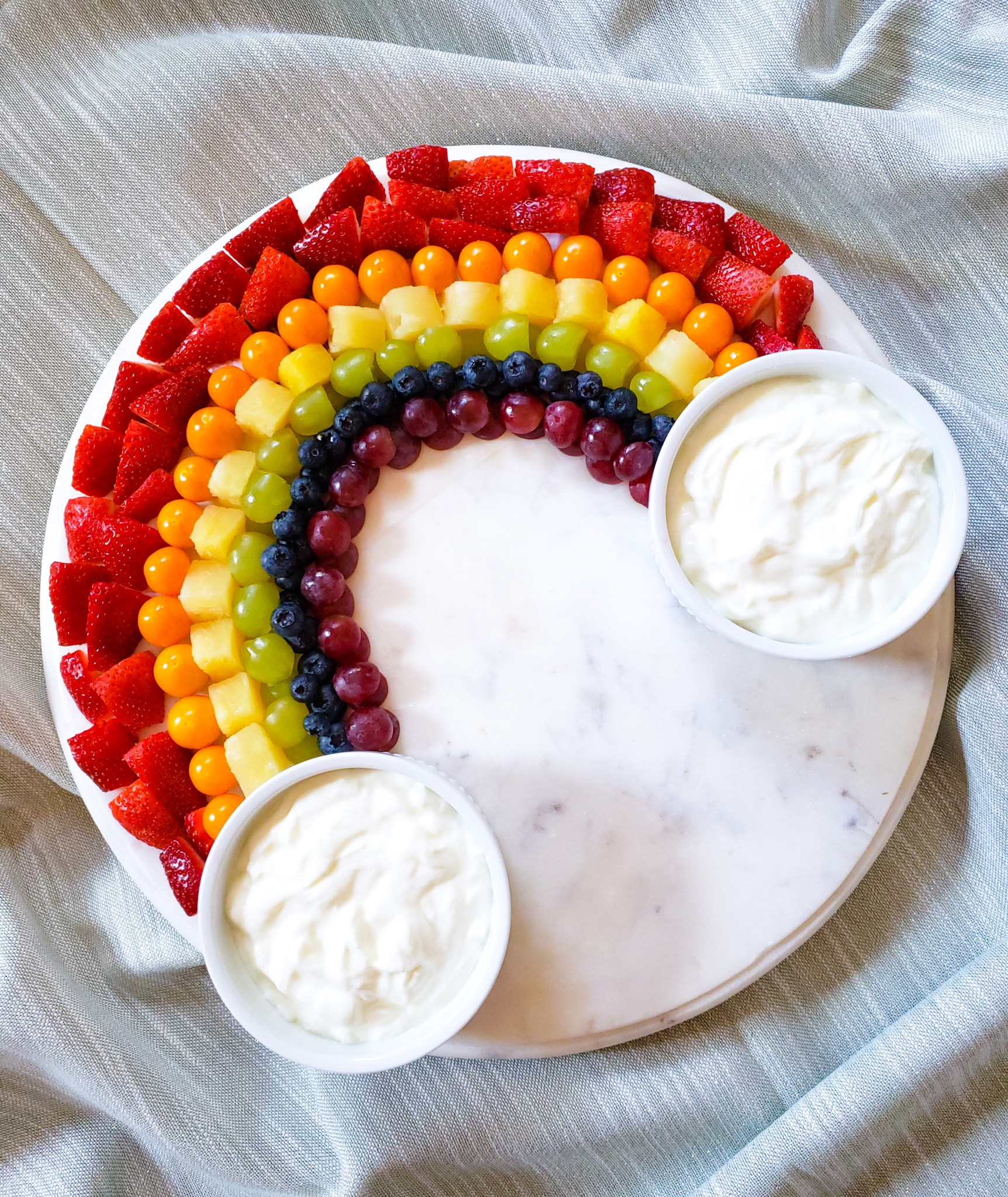 Rainbow Fruit Salad
