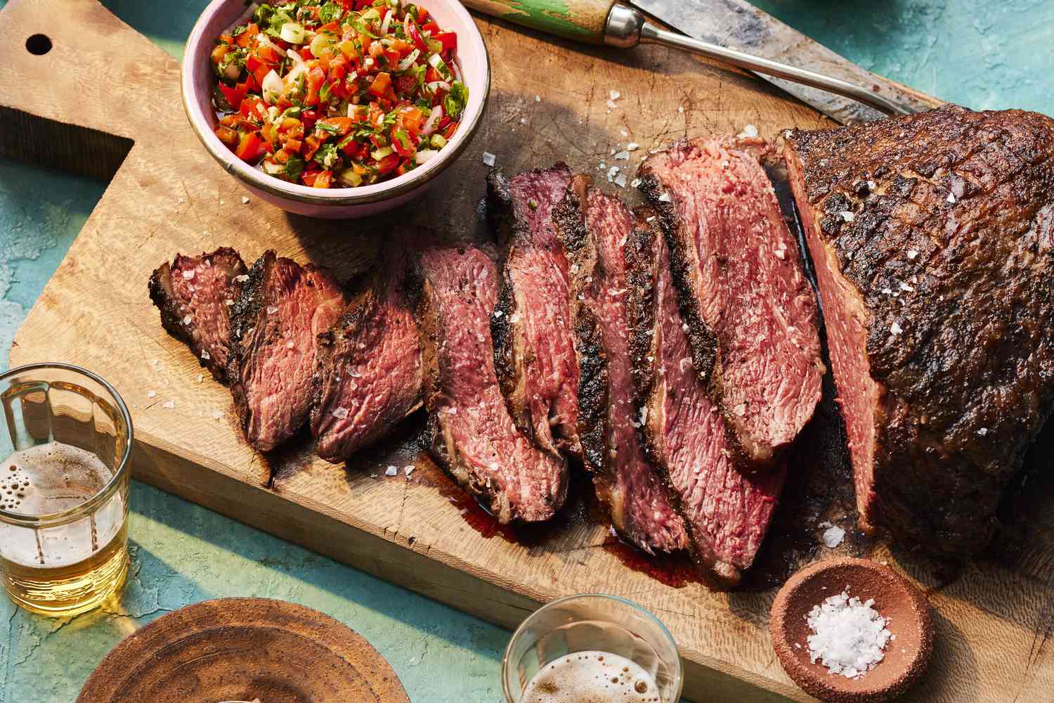 Fire-Grilled Picanha with Sea Salt and Garlic