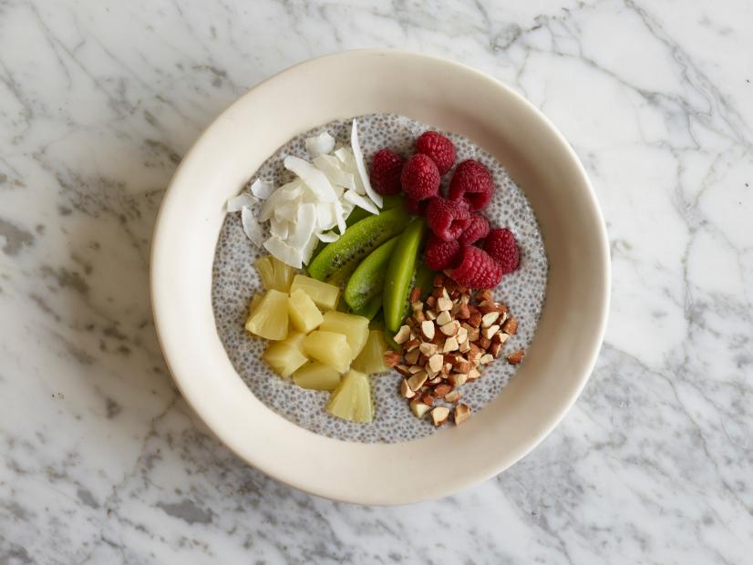 Papaya and Coconut Chia Pudding Bowl