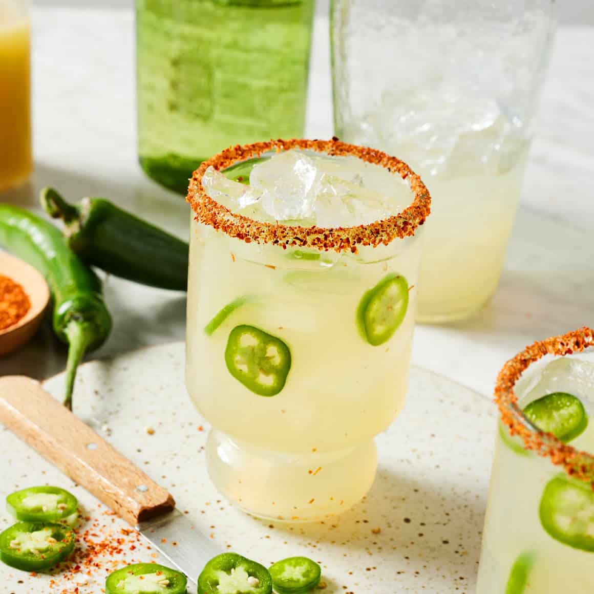 Imbibe Bar-Inspired Spicy Jalapeño Margarita