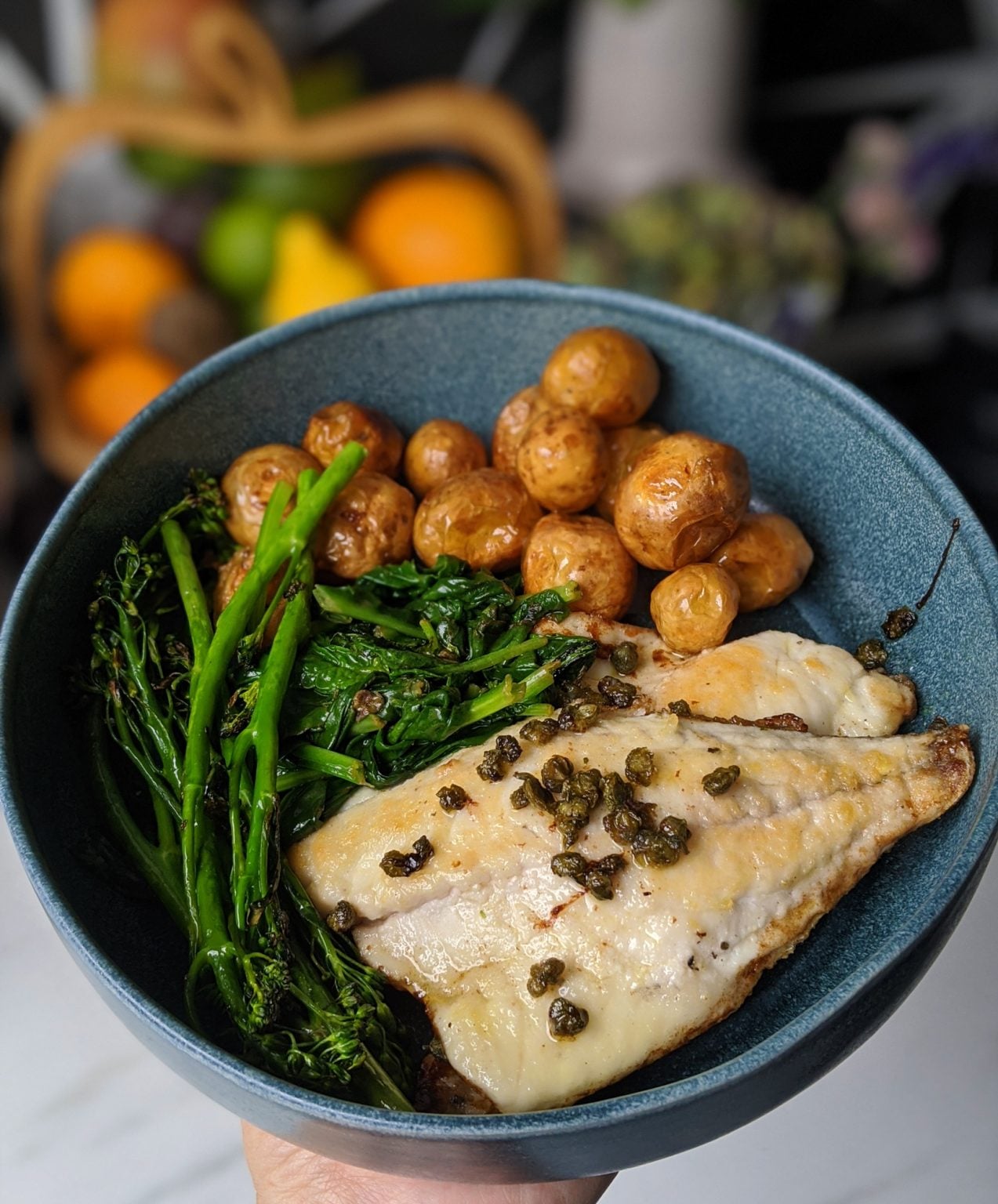 Pan-Seared Sea Bream with Lemon and Capers