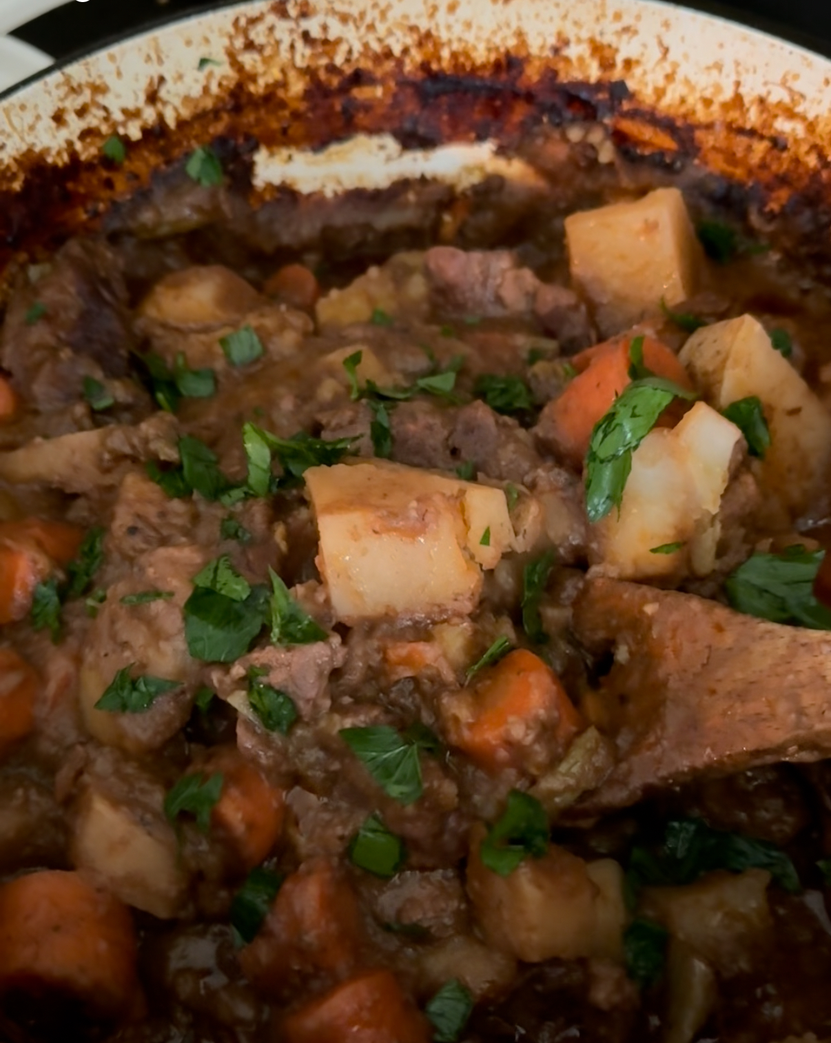Boreal Mushroom and Root Vegetable Stew