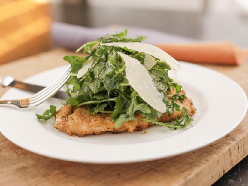 Grilled Lemon-Tarragon Chicken with Arugula Salad