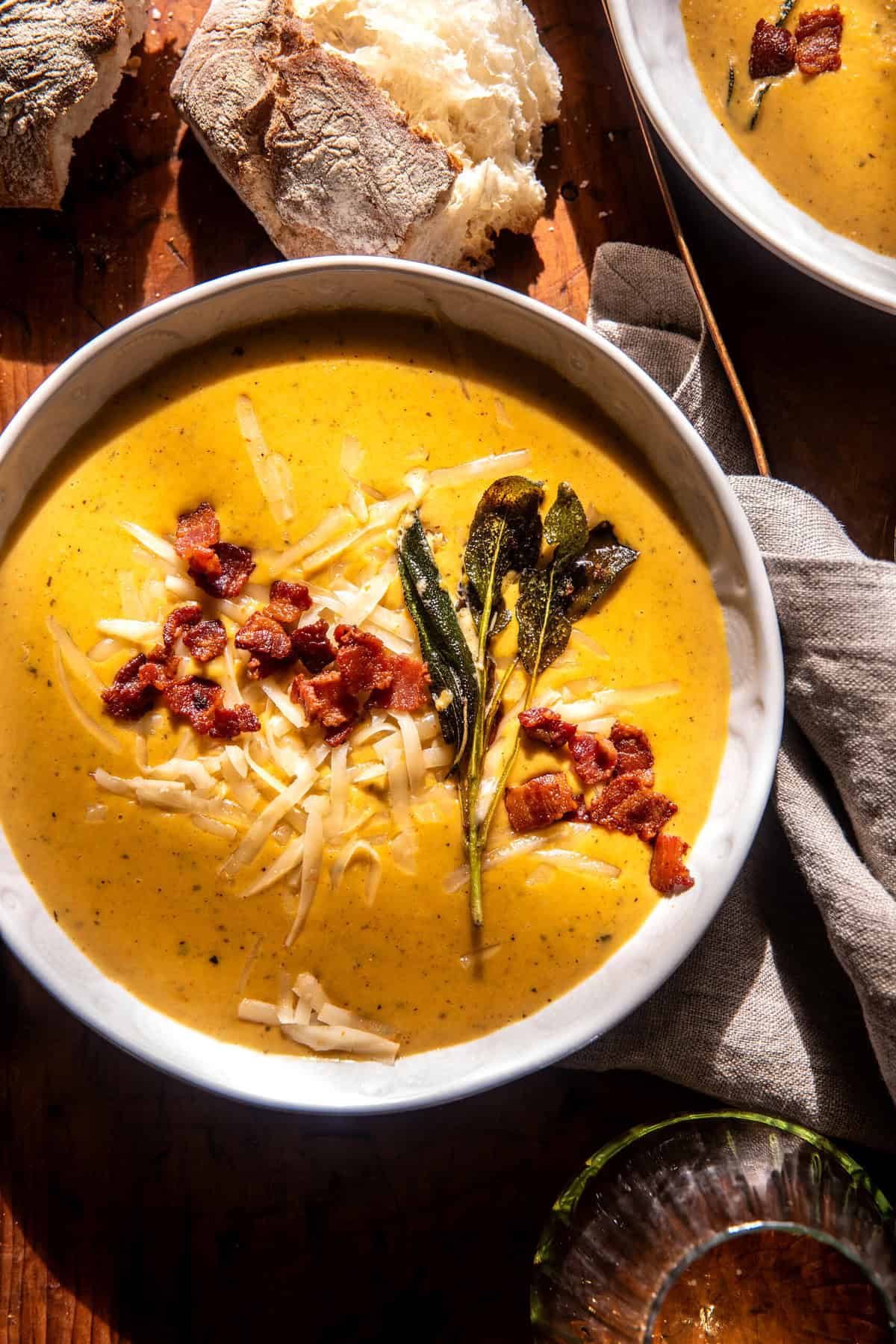 Lenni Lenape Inspired Sweet Corn and Squash Soup