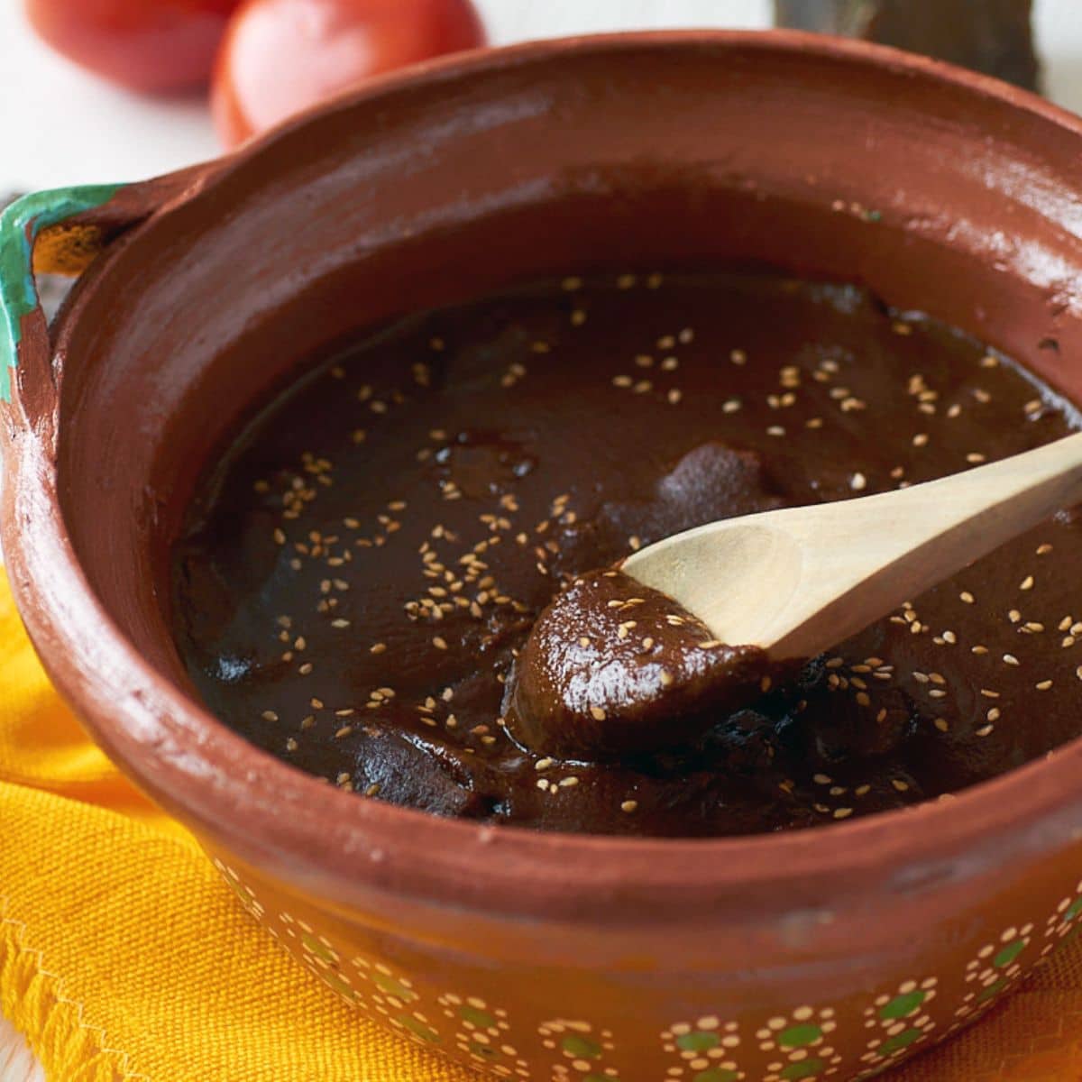 Mole Poblano: Handcrafted Ancho-Chili Sauce with Chicken