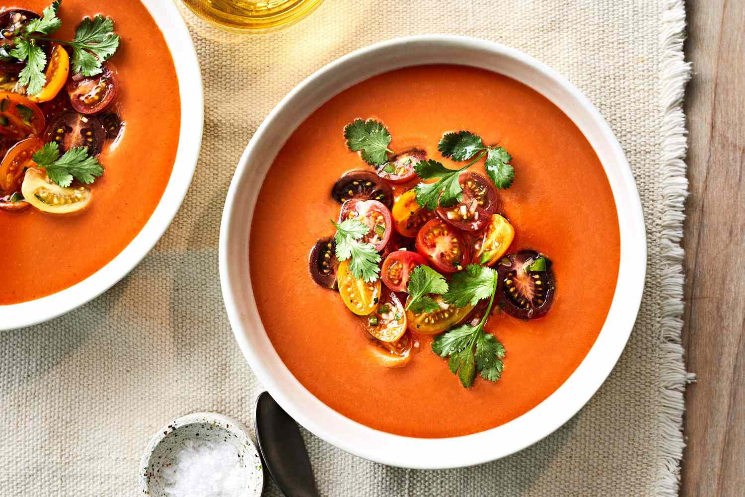 No-Cook Citrus Mint Gazpacho