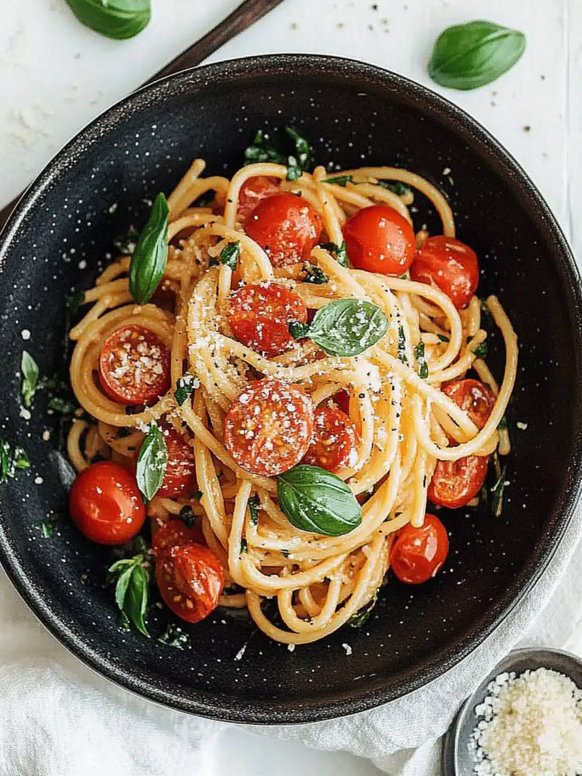 Authentic Italian Tomato-Basil Pasta