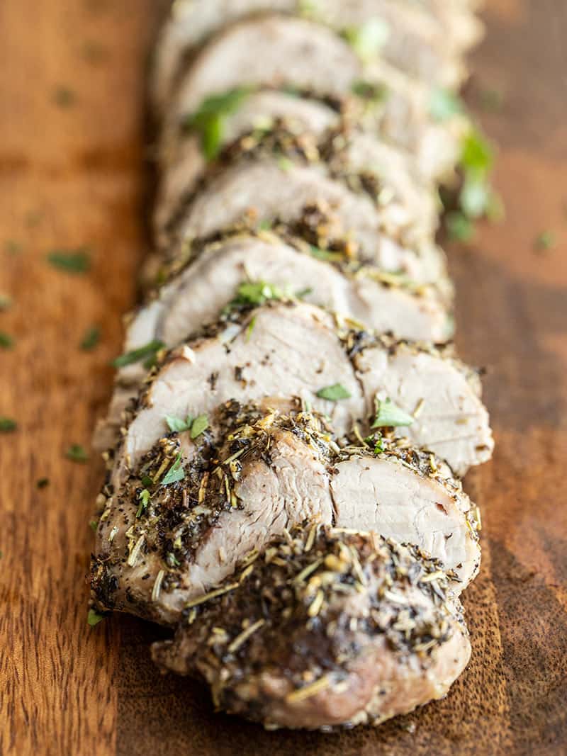 Herb-Roasted Pork Tenderloin with Garlic Potatoes