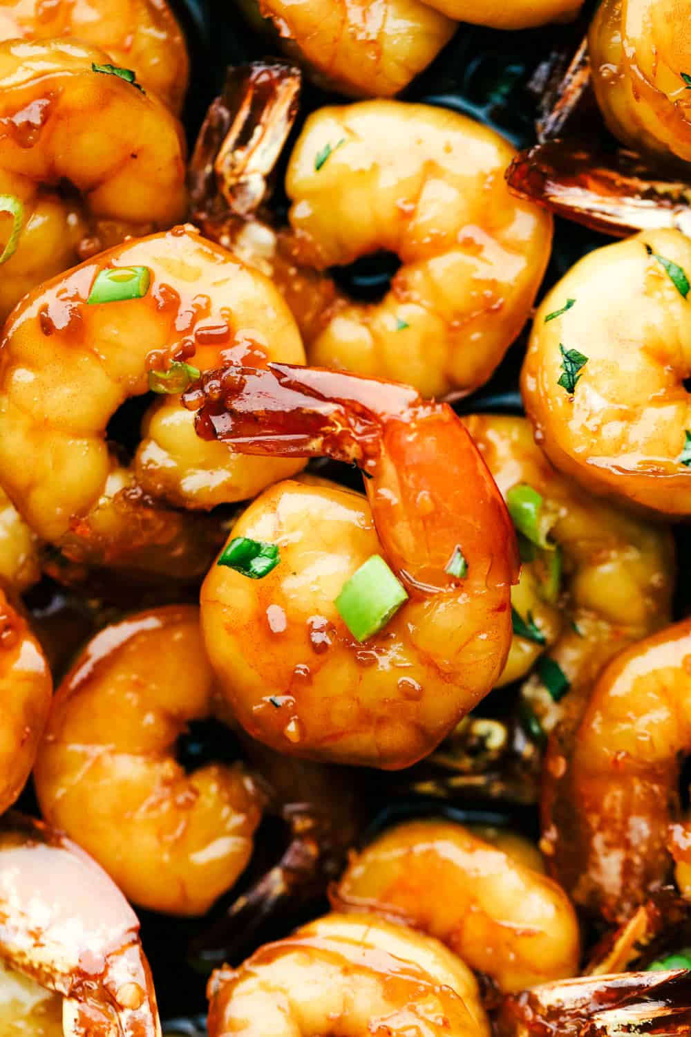 Stir-Fried Pomeranian-Inspired Sticky Honey Garlic Shrimp