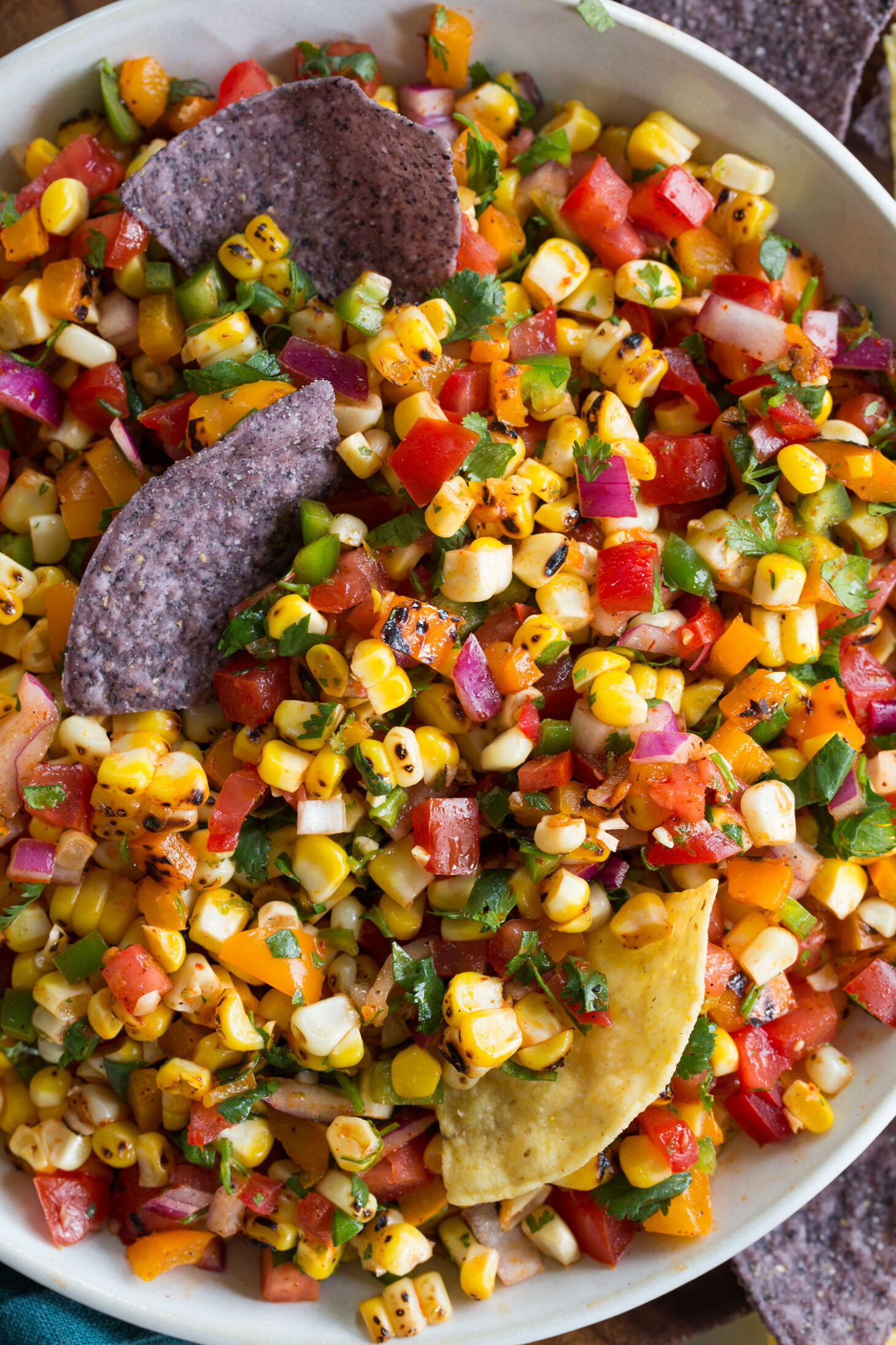 Grilled Tri-Tip with Charred Corn Salsa