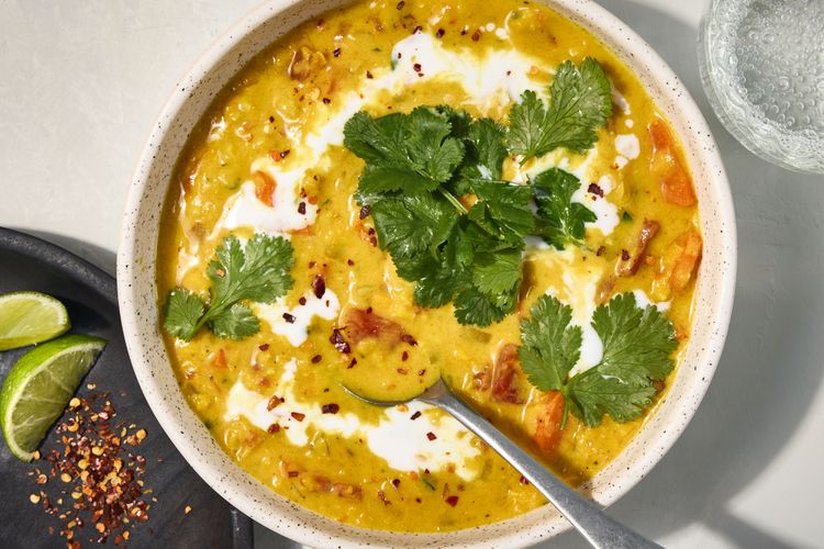Coconut Curry Lentil Soup