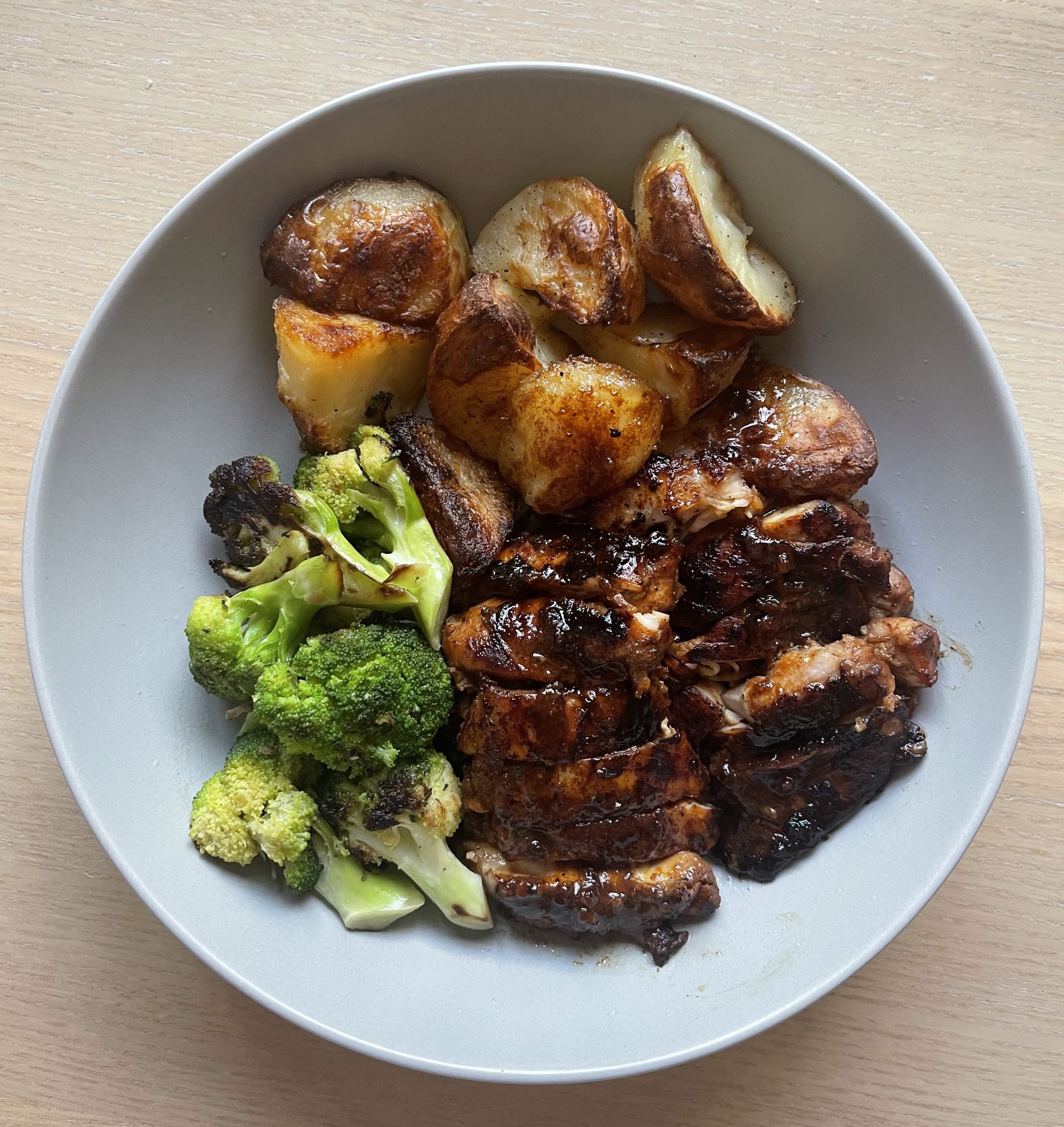 Honey-Soy Half-Chicken