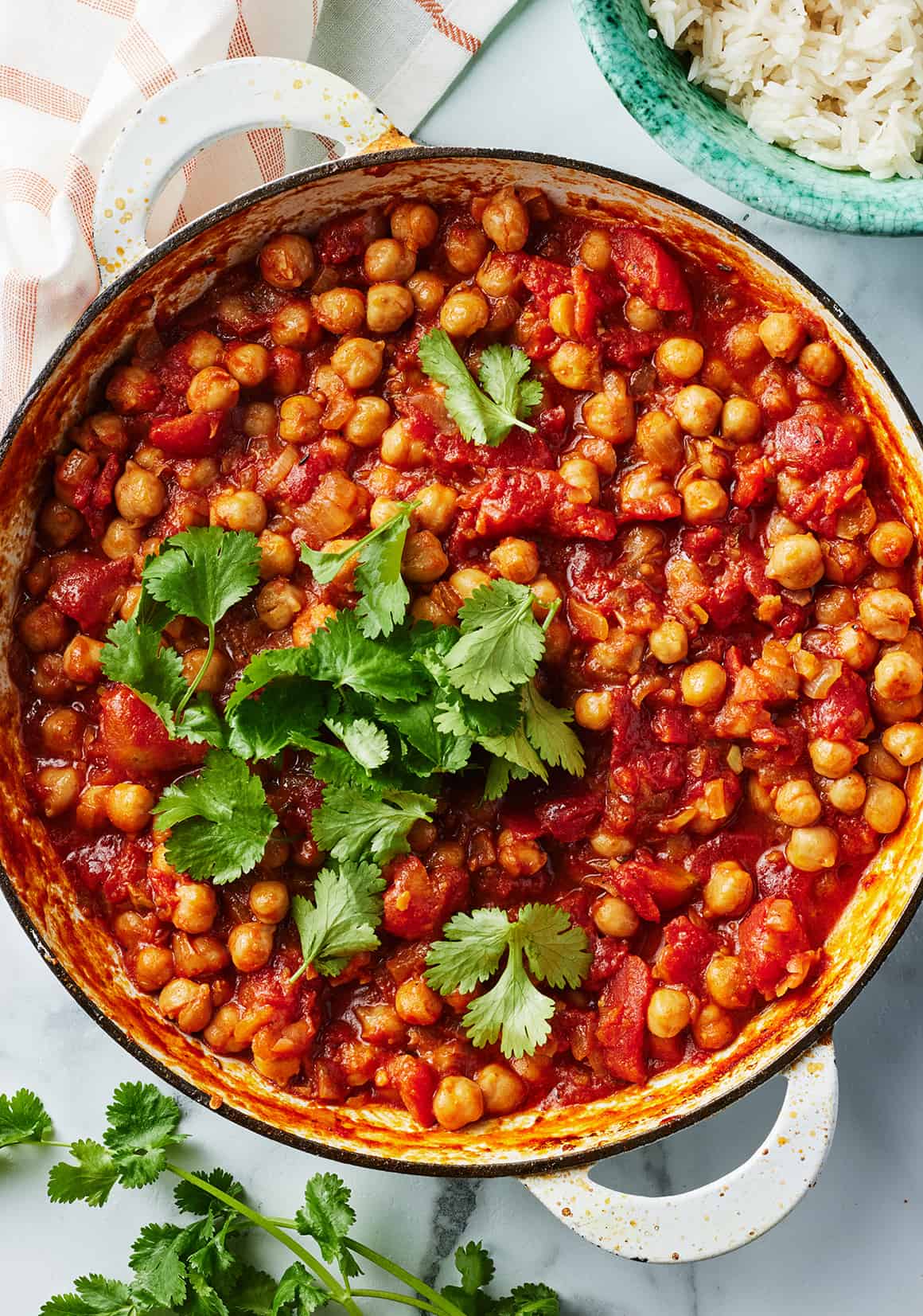 Cinnamon-Spiced Chickpea and Lentil Stew with Tomatoes
