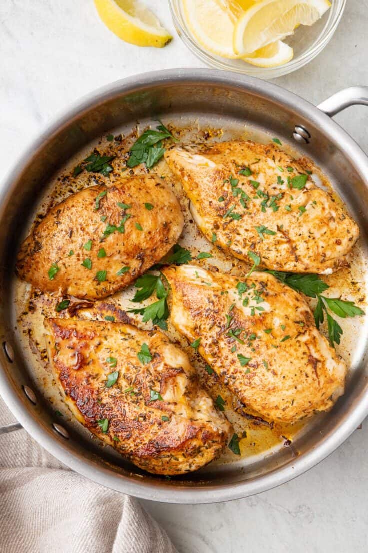 Pan-Seared Chicken with Salsa