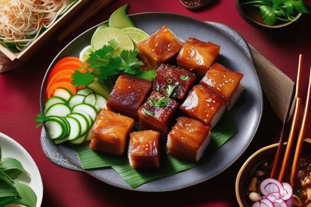 Slow-Cooked Vietnamese Caramel Pork Belly (Thịt Kho Tàu)