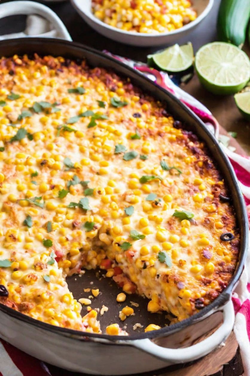 Fourth-Rank Layered Mexican Corn Casserole