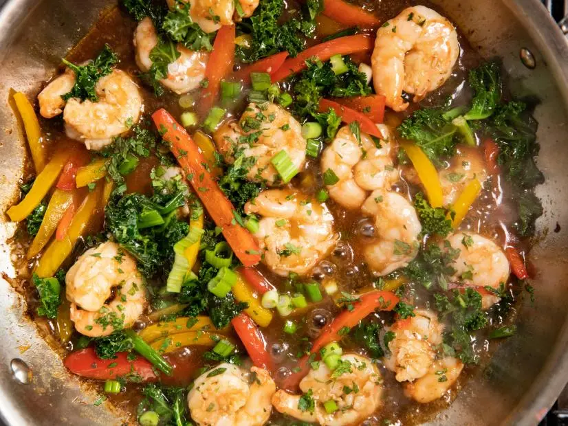 Sysmon-Inspired Spicy Shrimp Stir Fry with Bell Peppers